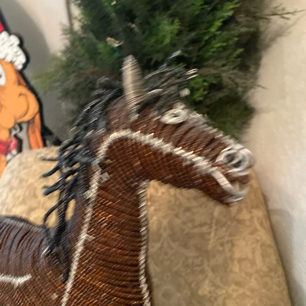 Beadworx Brown Horse with Black Tail and Mane. NWT. - Picture 8 of 11